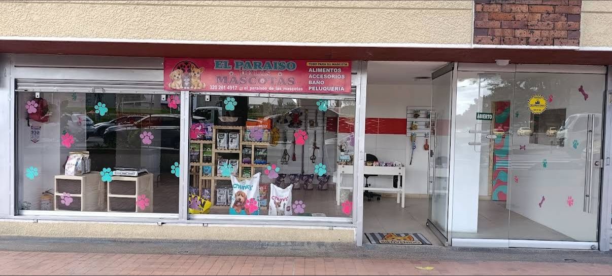 Tienda PetShop El paraiso de las mascotas Bogotá
